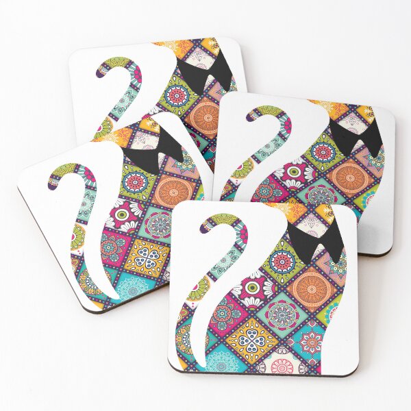 Item preview, Floral Cat in Flowers Popoki 402 designed and sold by VinBasis.