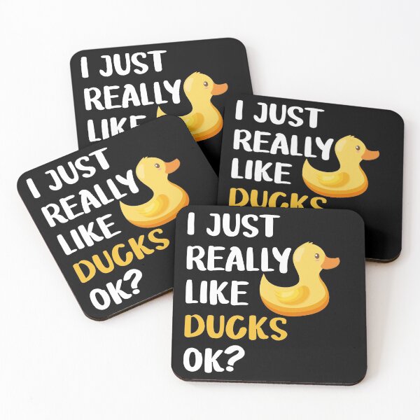 Item preview, I Just Really Like Ducks Ok designed and sold by Ashi17.