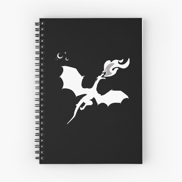 Item preview, Dragon Fire Breathing in a World with Two Moons, Fire Breathing Dragon designed and sold by AloraDesigns.