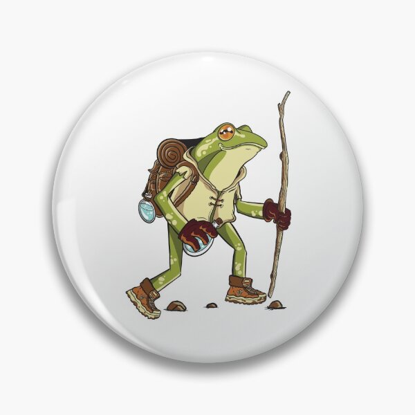 Item preview, Hiking Frog designed and sold by SimplyNatural.