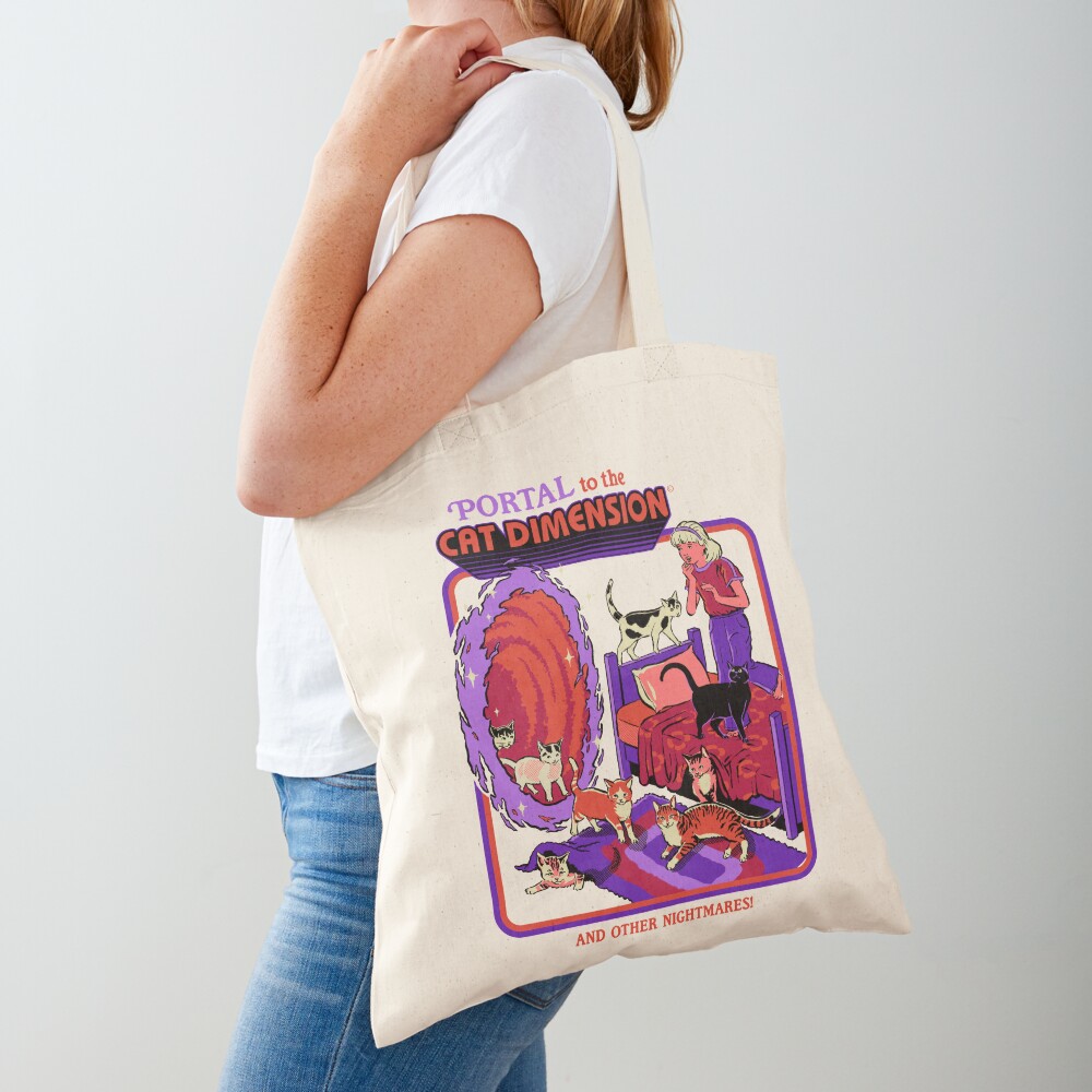 The Cat Dimension Tote Bag