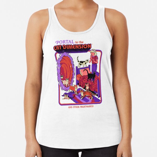 The Cat Dimension Racerback Tank Top