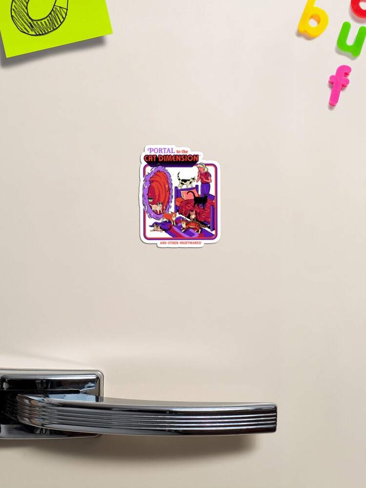 Thumbnail 1 of 3, Magnet, The Cat Dimension designed and sold by stevenrhodes.