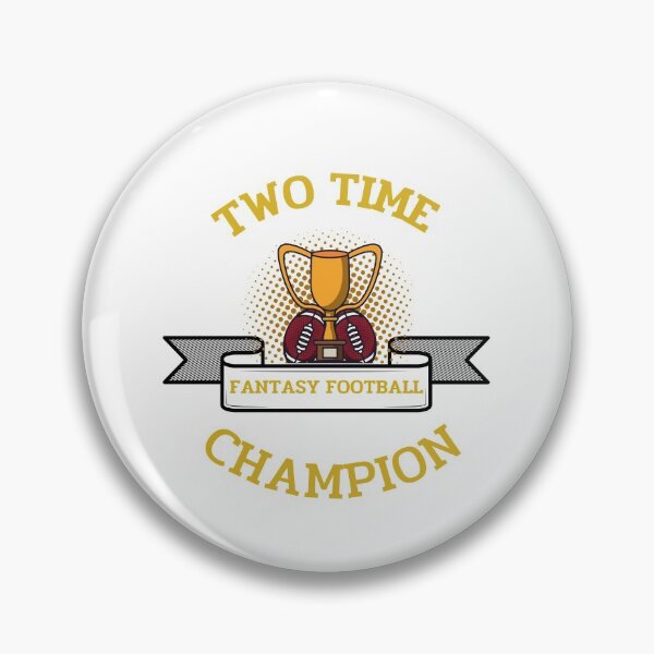 Item preview, Two Time Champion Fantasy Football designed and sold by tarkaittisak.