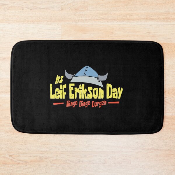 Item preview, Spongebob Squarepants Happy Leif Erikson Day  designed and sold by phamlivia.