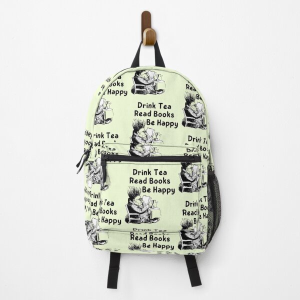 Item preview, Drink Tea Read Books Be Happy designed and sold by mirara.