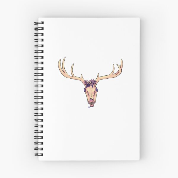 Item preview, Deer skull designed and sold by GingerGirlCo.