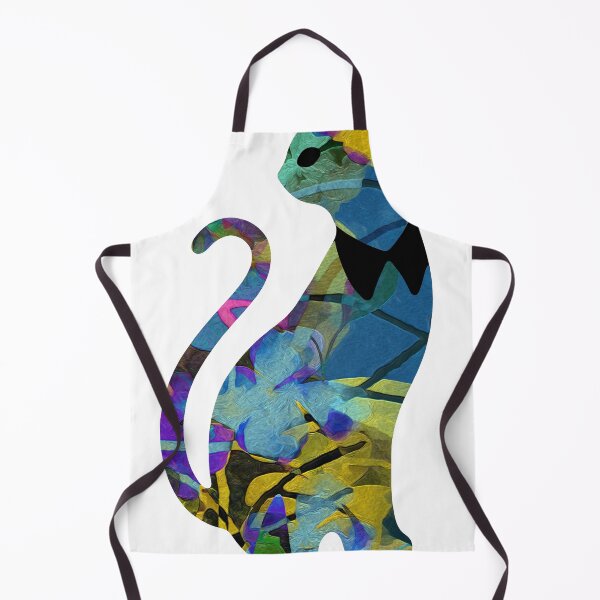 Item preview, Floral Cat in Flowers Popoki 409 designed and sold by VinBasis.