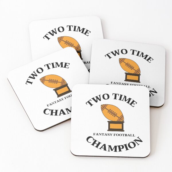 Item preview, Two Time Champion Fantasy Football designed and sold by tarkaittisak.