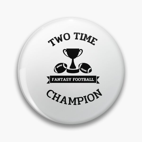 Item preview, Two Time Champion Fantasy Football designed and sold by tarkaittisak.