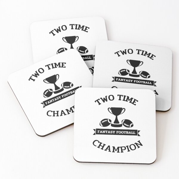 Item preview, Two Time Champion Fantasy Football designed and sold by tarkaittisak.