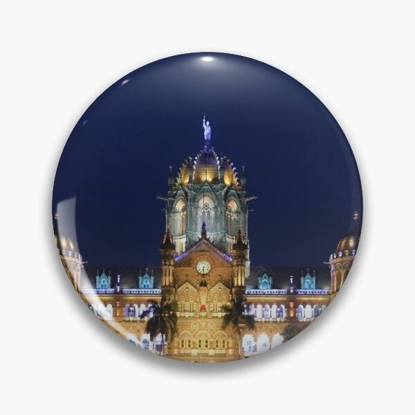 Item preview, Victoria Terminus illuminated, now CSMT (VT) station image on custom printed gifts. designed and sold by CameraDesign.