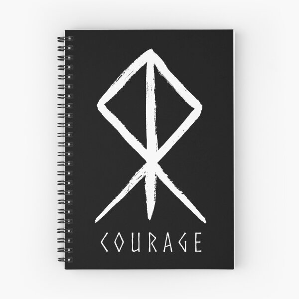 Item preview, Courage Rune - Norse Viking Bind Rune designed and sold by RycoTokyo81.