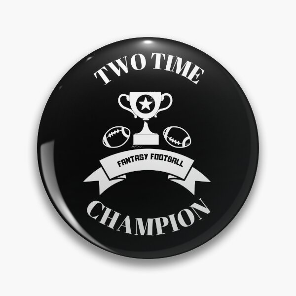 Item preview, Two Time Champion Fantasy Football designed and sold by tarkaittisak.