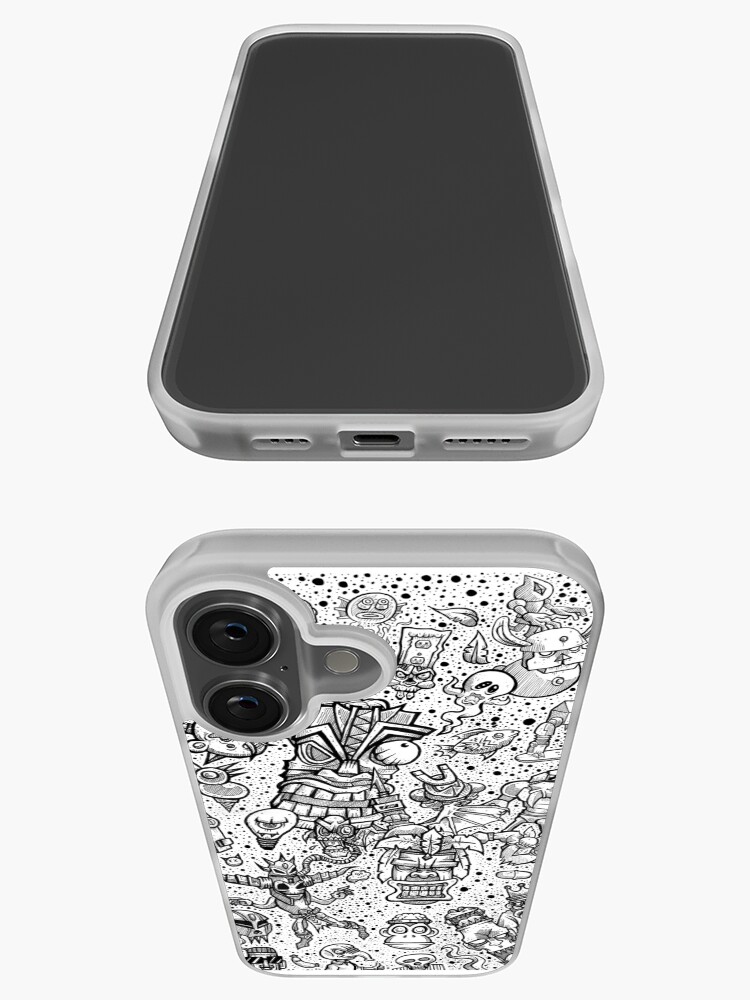 Thumbnail 3 of 5, iPhone Case, Abstrakto Maxo 2 designed and sold by strangethingsA.