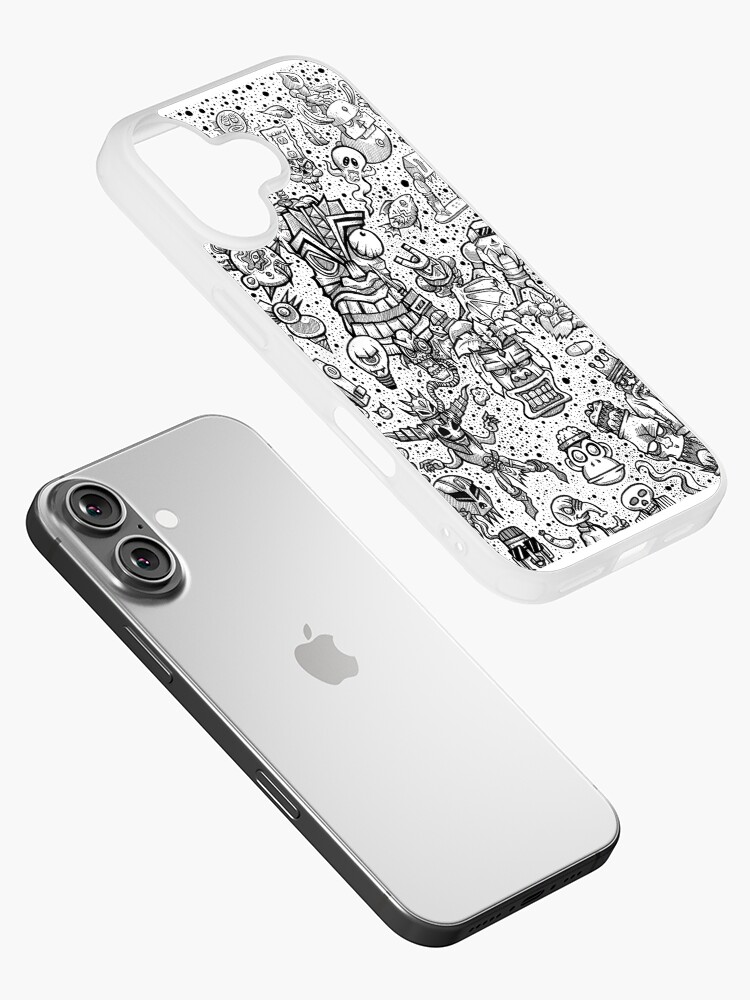 Thumbnail 2 of 5, iPhone Case, Abstrakto Maxo 2 designed and sold by strangethingsA.