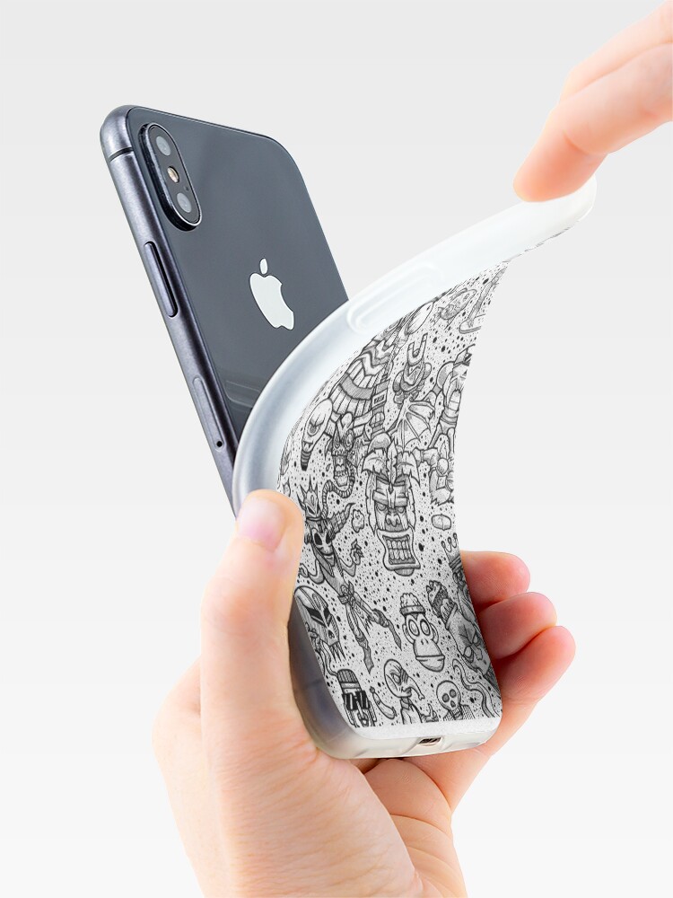 Thumbnail 4 of 5, iPhone Case, Abstrakto Maxo 2 designed and sold by strangethingsA.