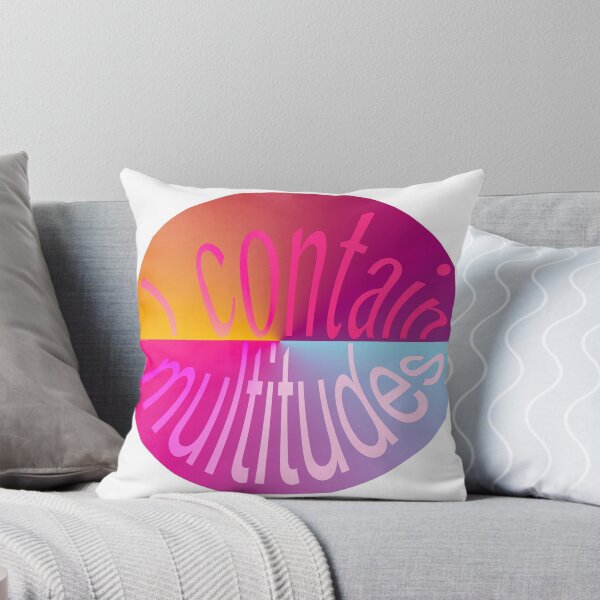 Item preview, I Contain Multitudes Whitman Quote designed and sold by irlecates.