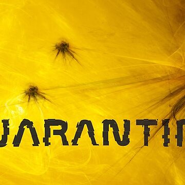 Artwork thumbnail, corona virus quarantine illustration by mike-pellinni