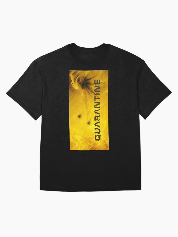 Thumbnail 3 of 7, Oversized T-Shirt, corona virus quarantine illustration designed and sold by mike-pellinni.