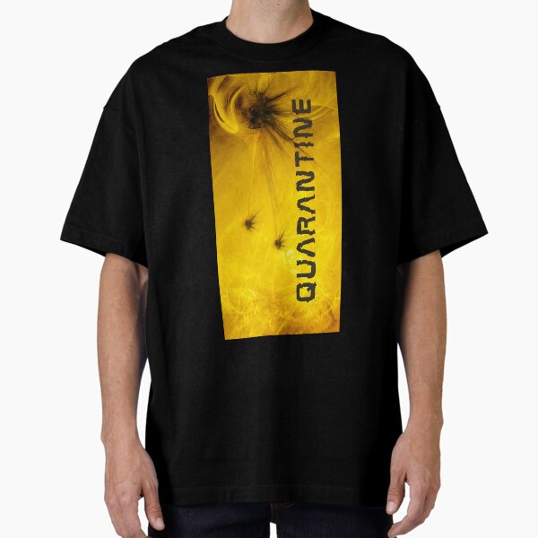 corona virus quarantine illustration Oversized T-Shirt