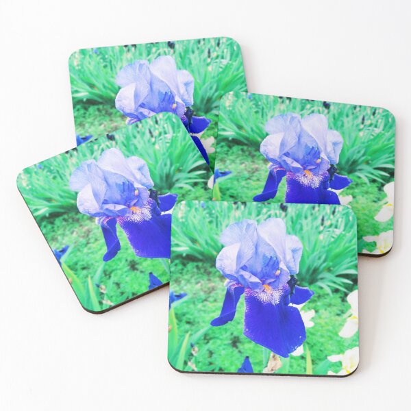 Item preview, Violet iris in blossom, natural perfection  designed and sold by helenkaiy.