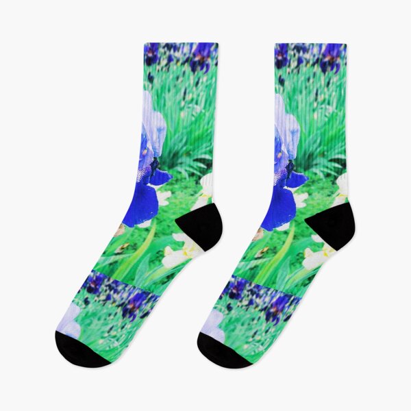 Item preview, Violet iris in blossom, natural perfection  designed and sold by helenkaiy.