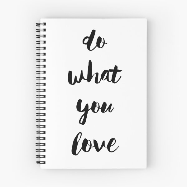 Item preview, Do What You Love - Handwritten Script (Black) designed and sold by SaraduJour.