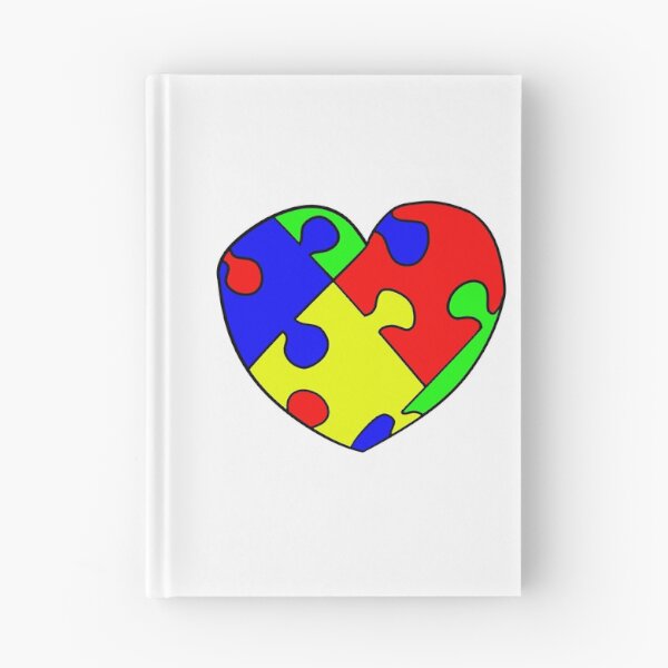 Item preview, Primaries Jigsaw Heart designed and sold by VazMasDesign.
