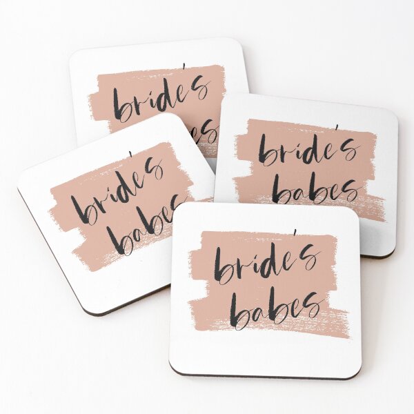 Item preview, Bride's Babes Bridesmaids Tribe designed and sold by ParadiseAvenue.