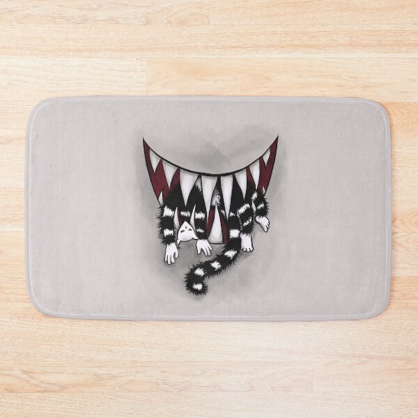 Item preview, Big Mouth Sharp Teeth Cat designed and sold by Boriana Giormova.