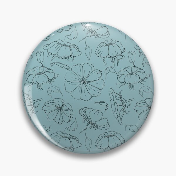 Item preview, Flowers blue designed and sold by Tayastore.