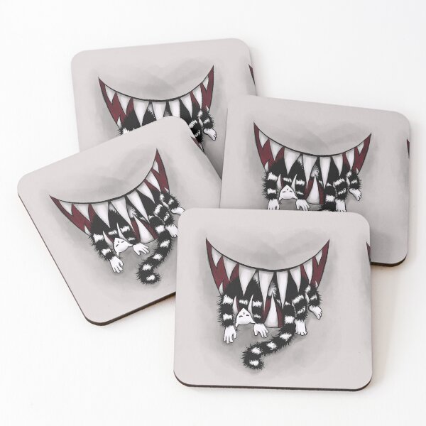 Item preview, Big Mouth Sharp Teeth Cat designed and sold by Boriana Giormova.