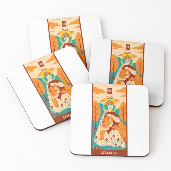 Item preview, STRENGTH TAROT CARD  designed and sold by julset.