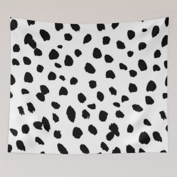 Item preview, Black Dots in White designed and sold by KookDesignZ.