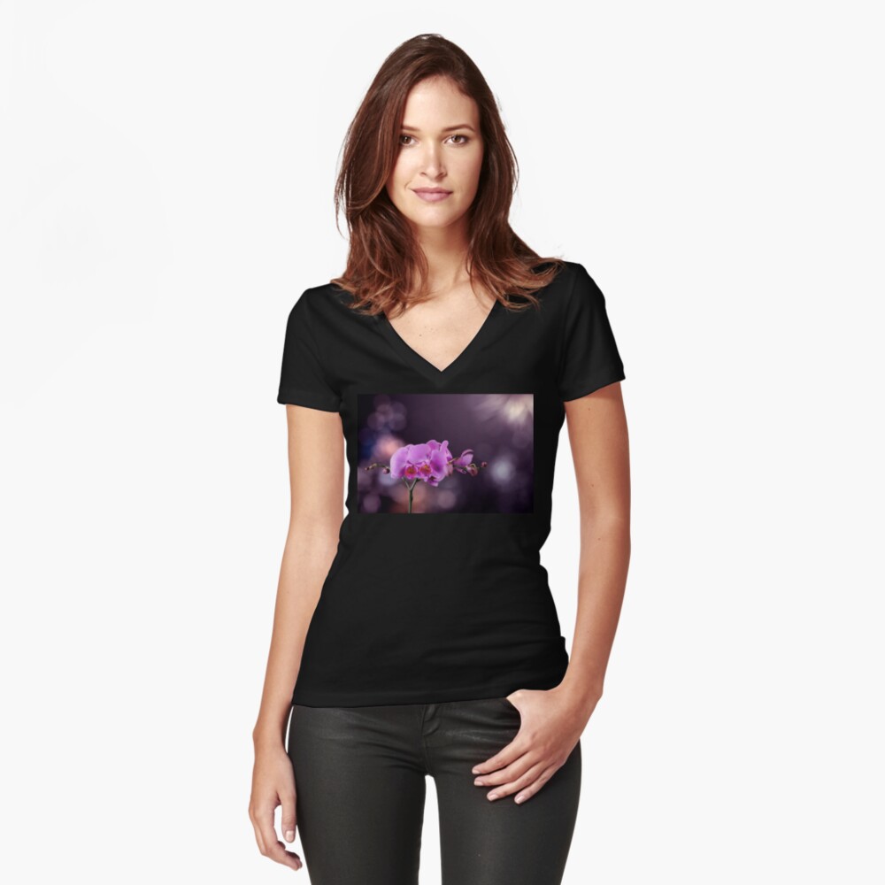 Item preview, Fitted V-Neck T-Shirt designed and sold by mike-pellinni.
