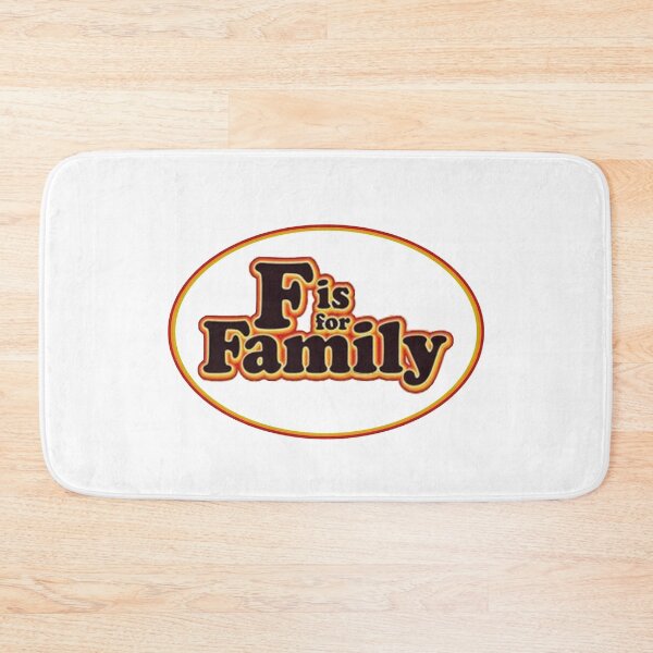 Item preview, F Is For Family designed and sold by SparrowLag.