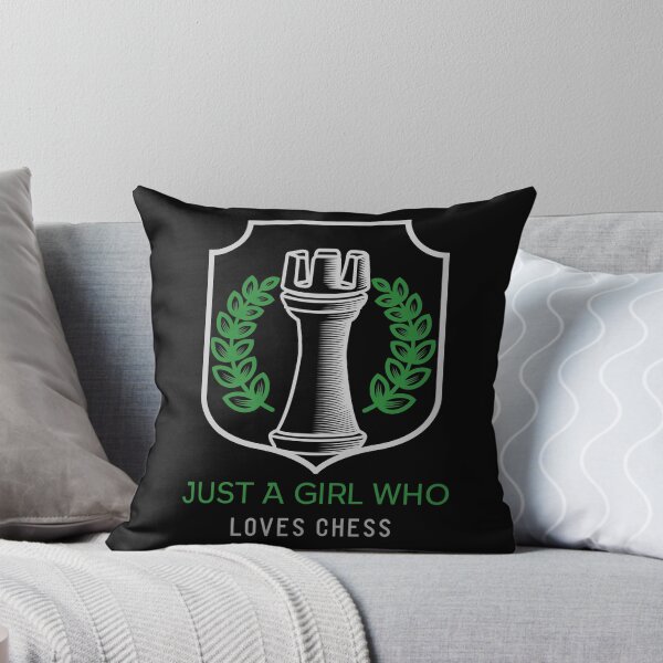 Item preview, Girl Who Loves Chess designed and sold by CecileMJ.