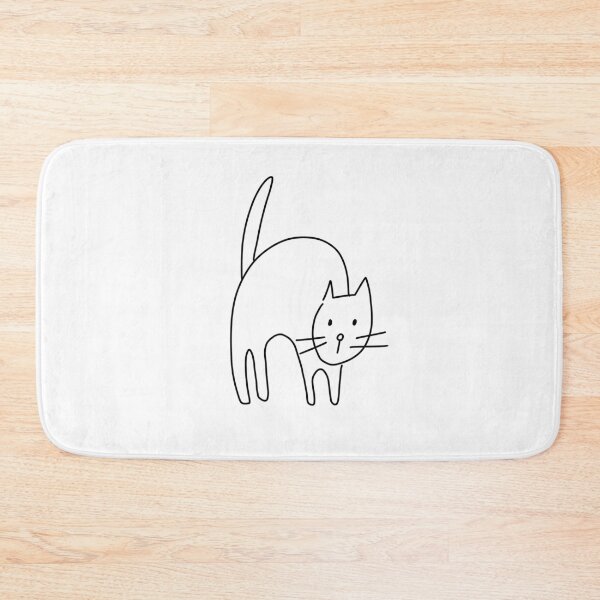 Item preview, scaredy cat designed and sold by wonkydooodledo.