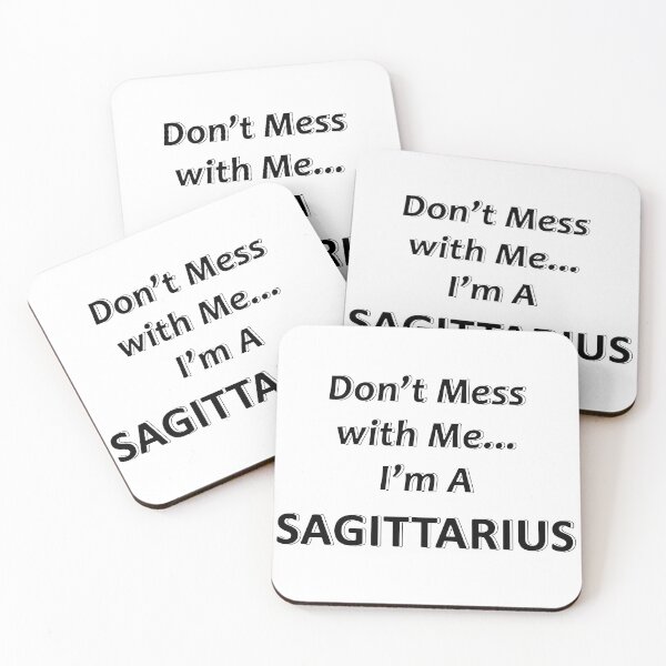 Item preview, Don't Mess with Me I'm a Sagittarius designed and sold by JWIZZY.