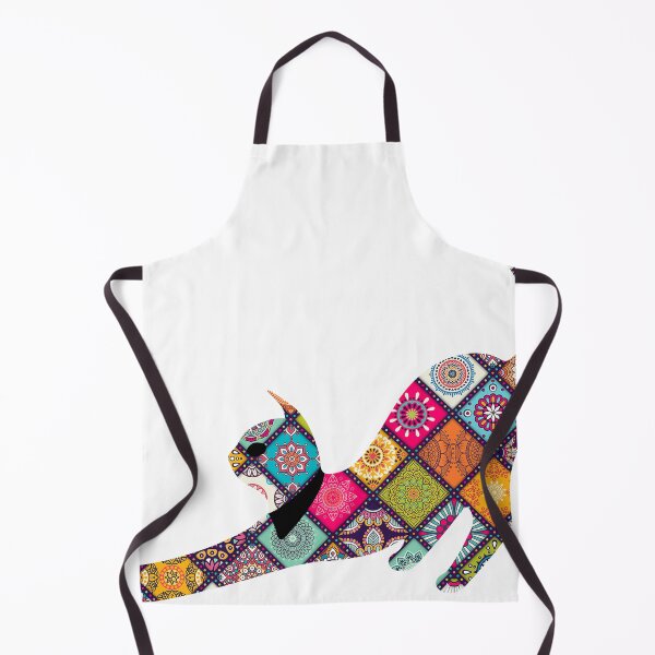 Item preview, Floral Cat in Flowers Popoki 502 designed and sold by VinBasis.