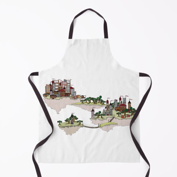 Item preview, Floating Island Cities designed and sold by penwah.