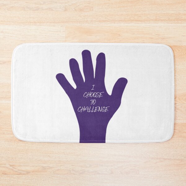 Item preview, Purple Raised Hand Theme International Women's Day 2021 designed and sold by URSparklingShop.