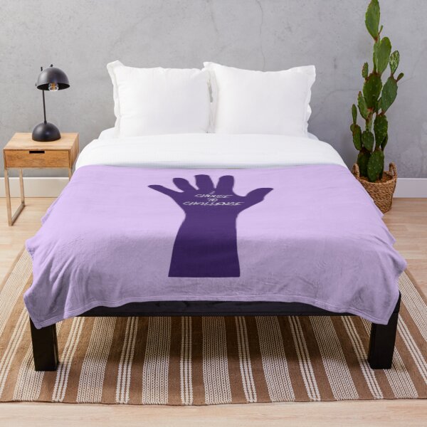 Item preview, Purple Raised Hand Theme International Women's Day 2021 designed and sold by URSparklingShop.