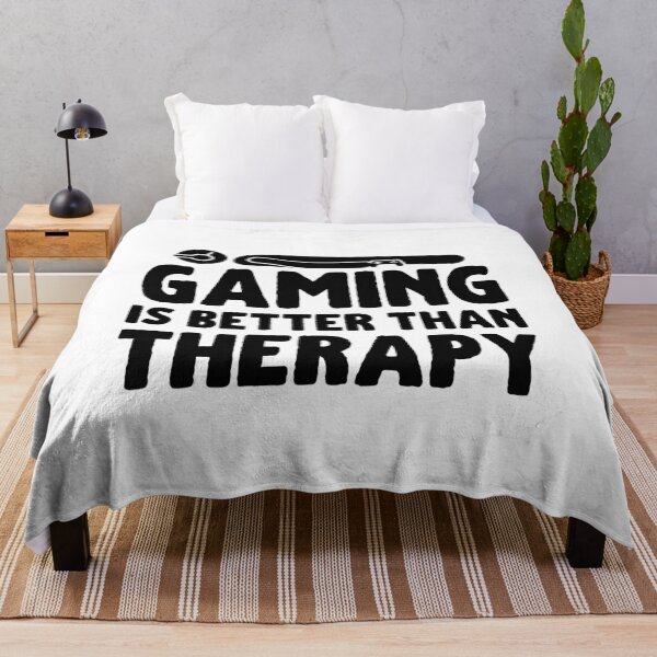 Item preview, Gaming Is My Therapy Funny Videogames designed and sold by CozyMarket.