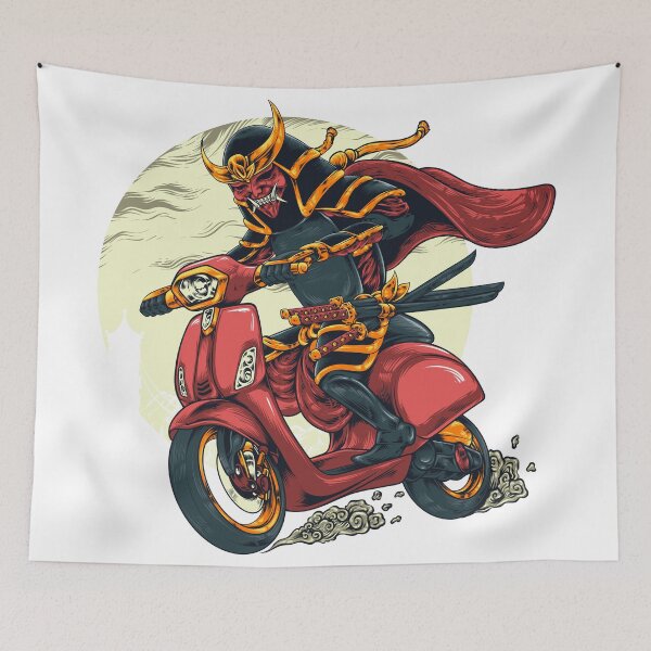 Item preview, Samurai Riding Art designed and sold by JTS STORE.