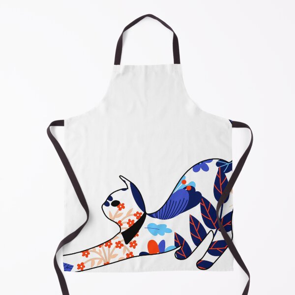 Item preview, Floral Cat in Flowers Popoki 505 designed and sold by VinBasis.