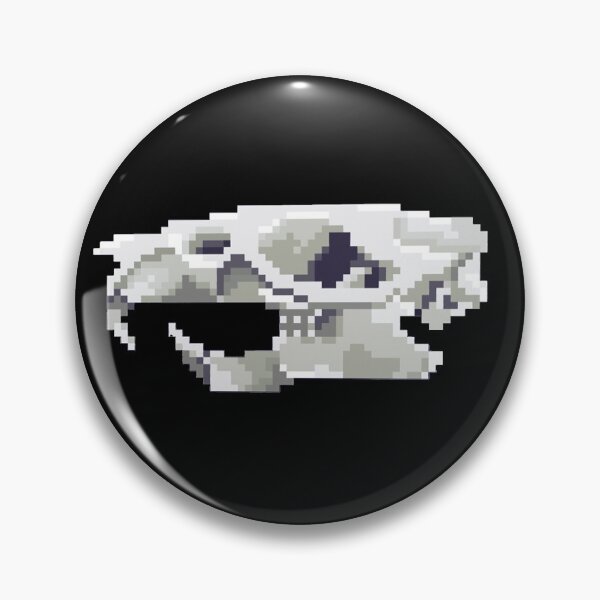 Item preview, Pixel rat skull designed and sold by RootSpellStudio.