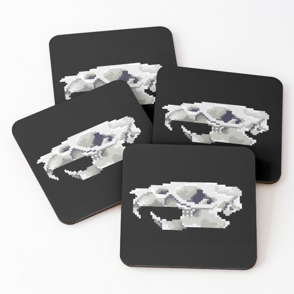 Item preview, Pixel rat skull designed and sold by RootSpellStudio.