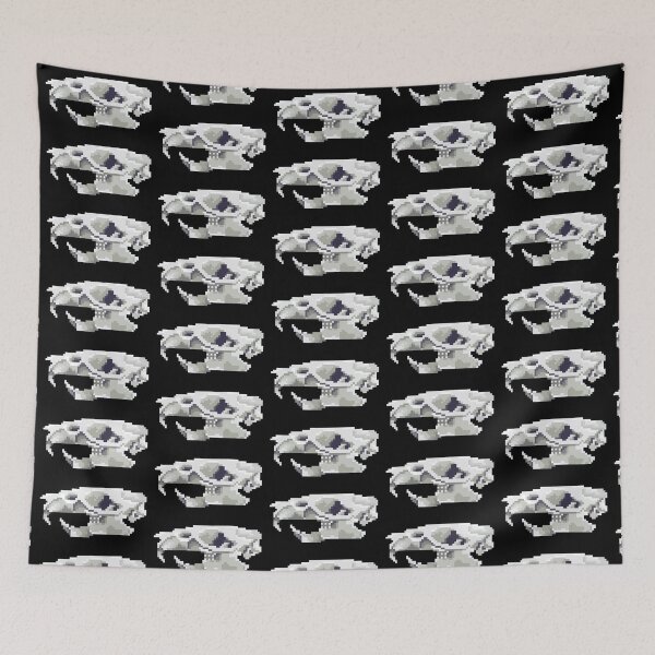 Item preview, Pixel rat skull designed and sold by RootSpellStudio.